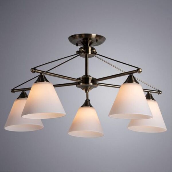 ((СВЕТИЛЬНИК ПОТОЛОЧНЫЙ COPTER E27 * 5 40Вт IP 20  ARTE LAMP