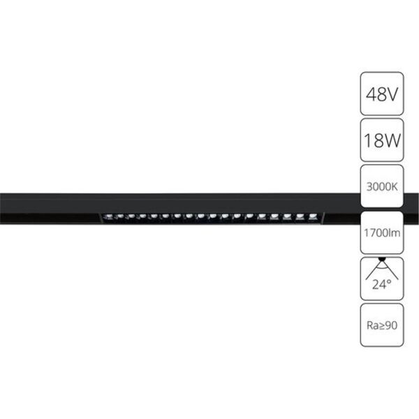 ((СВЕТИЛЬНИК ПОТОЛОЧНЫЙ LINEA LED * 1 18Вт IP 20 3000 ARTE LAMP