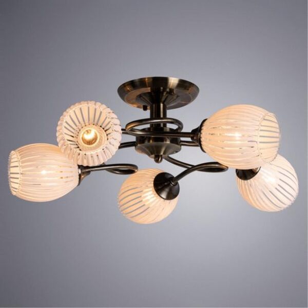 ((СВЕТИЛЬНИК ПОТОЛОЧНЫЙ ARYA E27 * 5 40Вт IP 20  ARTE LAMP