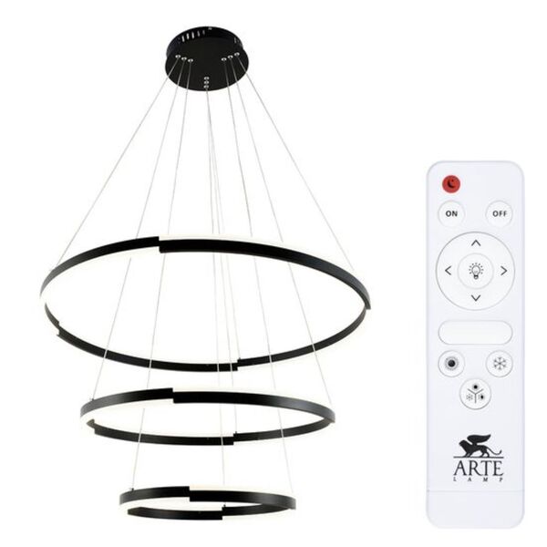 ((СВЕТИЛЬНИК ПОДВЕСНОЙ ALFIE LED * 1 60Вт IP 20 3000-6000 ARTE LAMP