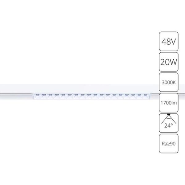 ((СВЕТИЛЬНИК ПОТОЛОЧНЫЙ LINEA LED * 1 20Вт IP 20 3000 ARTE LAMP