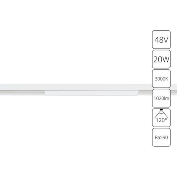 СВЕТИЛЬНИК ПОТОЛОЧНЫЙ LINEA LED * 1 20Вт IP 20 3000 ARTE LAMP