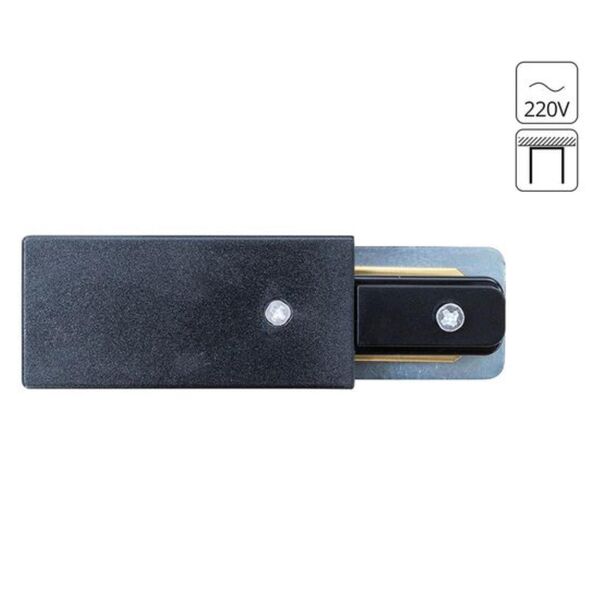 ((КОННЕКТОР-ТОКОПОДВОД ДЛЯ ШИНОПРОВОДА (ТРЕКА) TRACK ACCESSORIES  *  Вт IP 20  ARTE LAMP