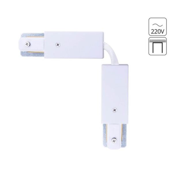 ((КОННЕКТОР ДЛЯ ШИНОПРОВОДА (ТРЕКА) ГИБКИЙ TRACK ACCESSORIES  *  Вт IP 20  ARTE LAMP