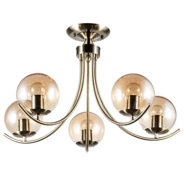 ((СВЕТИЛЬНИК ПОТОЛОЧНЫЙ SCARLETT E27 * 5 60Вт IP 20  ARTE LAMP