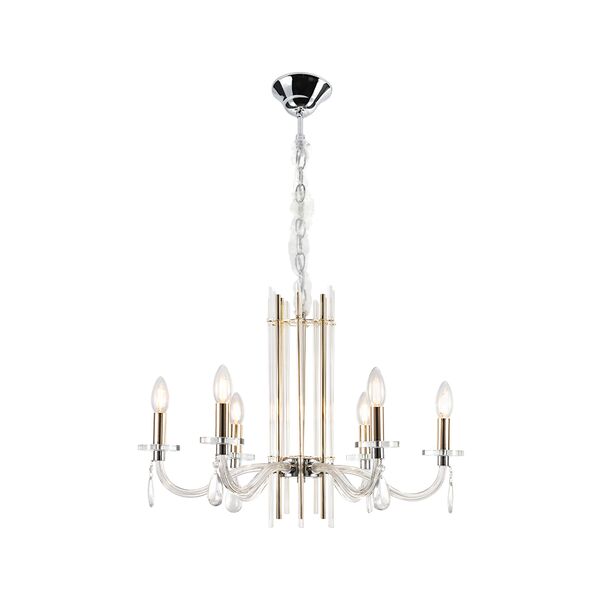 AURELIO SP6 GOLD+CHROME/TRANSPARENT