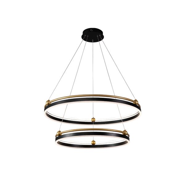 FERNANDO SP123W LED D600+800 BLACK/GOLD