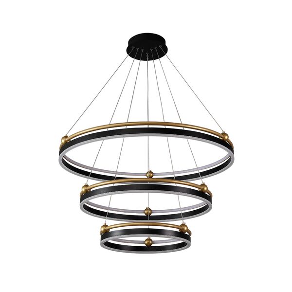 FERNANDO SP158W LED D400+600+800 BLACK/GOLD