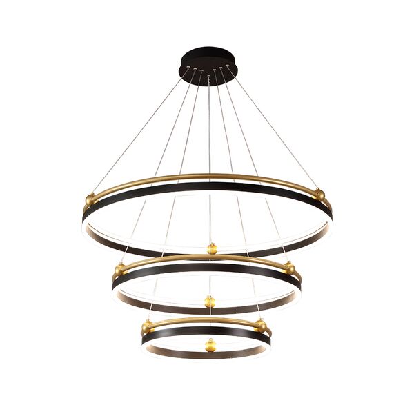 FERNANDO SP158W LED D400+600+800 BLACK/GOLD