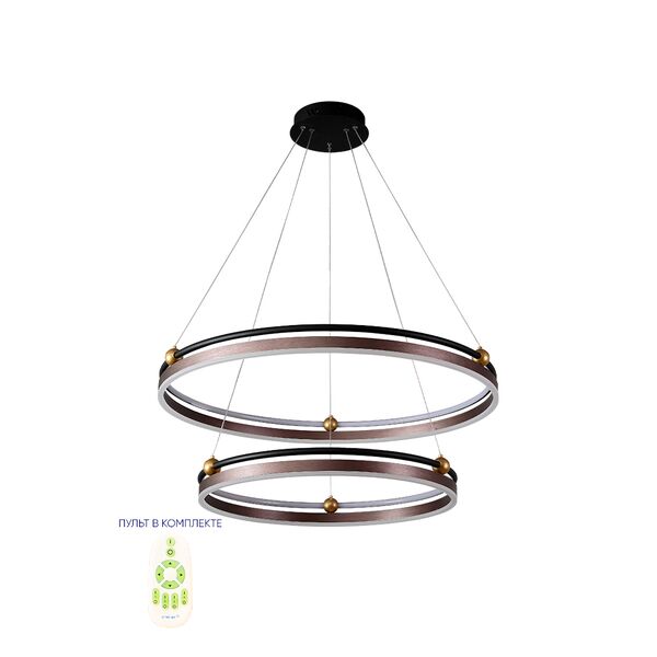 FERNANDO SP123W LED D600+800 COFFEE/BLACK