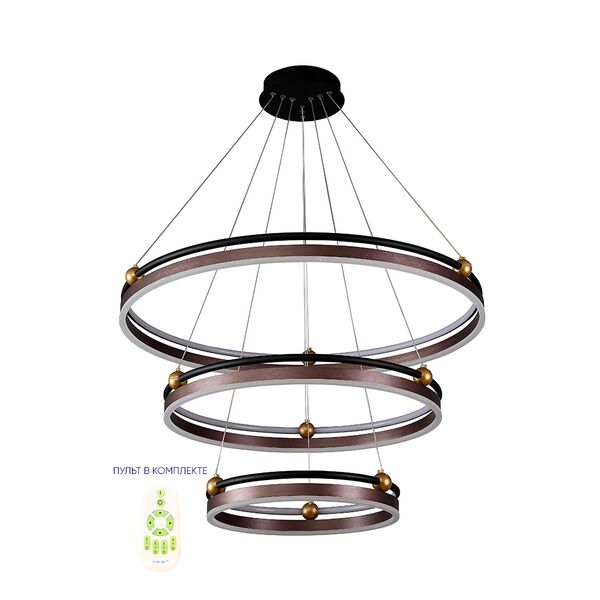 FERNANDO SP158W LED D400+600+800 COFFEE/BLACK