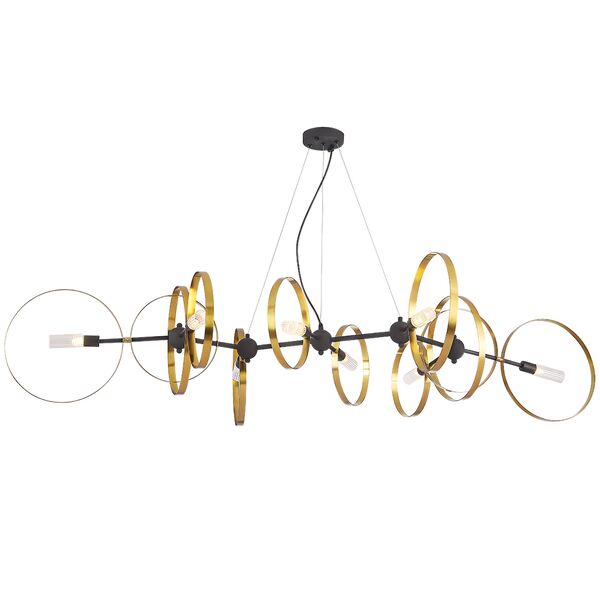 ARMONICA SP8 BLACK/BRASS V1 Люстра