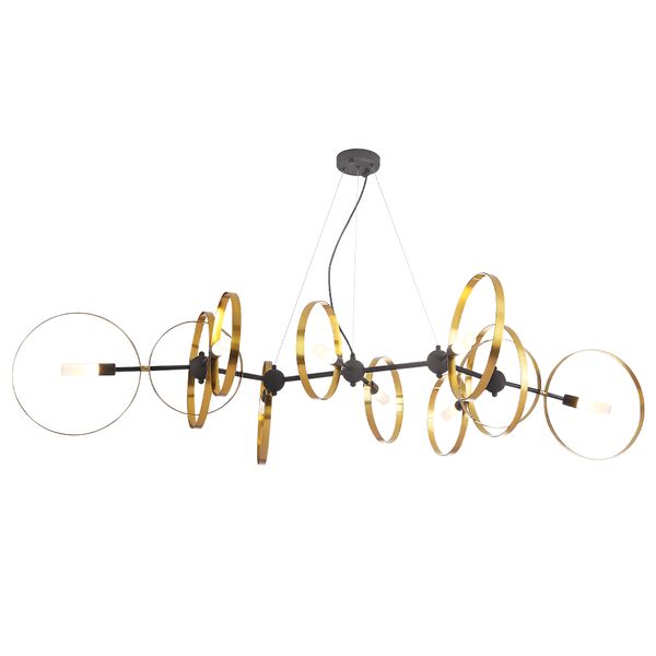 ARMONICA SP8 BLACK/BRASS V2 Люстра