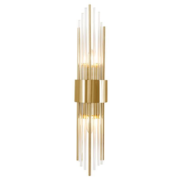 ATENTO AP2 BRASS/TRANSPARENTE Бра