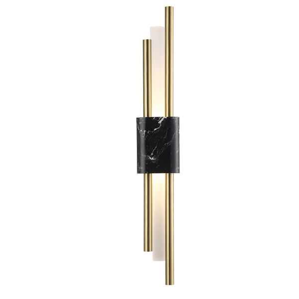 CARTA AP6W LED BLACK/BRASS Бра