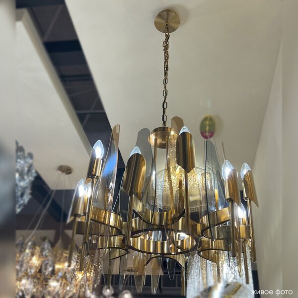 ((Люстра CASA SP-PL12 BRASS