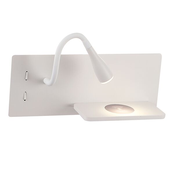 ((CLT 217W Qi+USB WH Бра