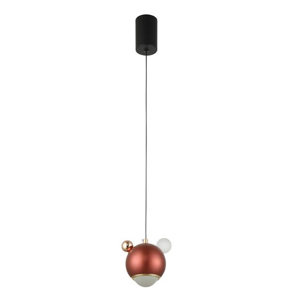 ((Светильник подвесной AMIGO SP LED RED