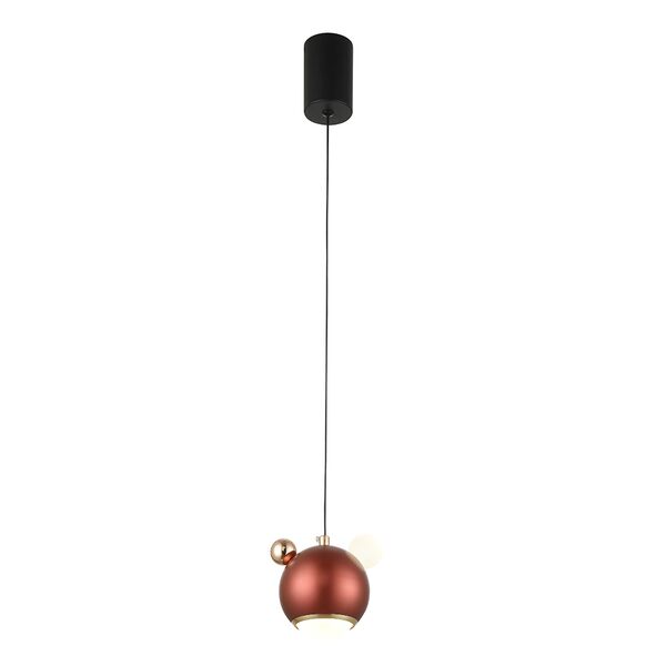 ((Светильник подвесной AMIGO SP LED RED