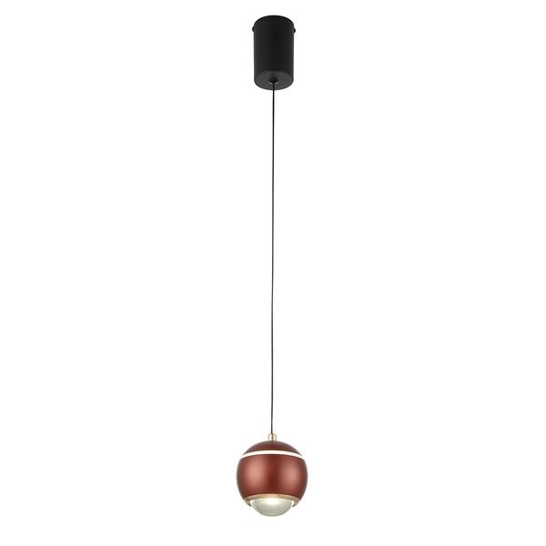 ((Светильник подвесной CARO SP LED RED