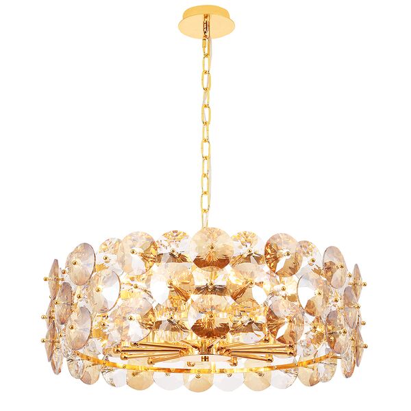 ((Люстра CRYSTAL SP12 GOLD