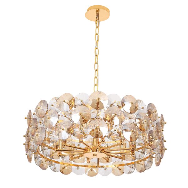 ((Люстра CRYSTAL SP12 GOLD