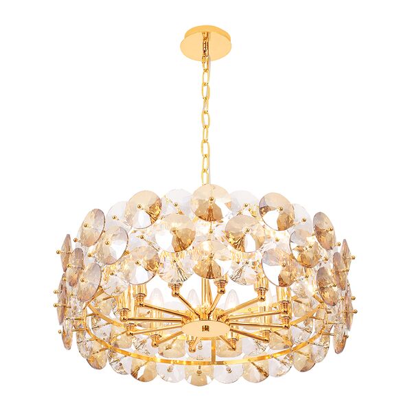 ((Люстра CRYSTAL SP12 GOLD