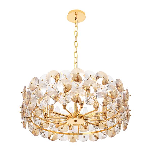 ((Люстра CRYSTAL SP12 GOLD