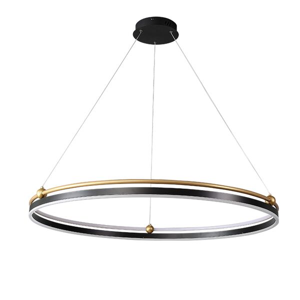 ((Люстра FERNANDO SP88W LED BLACK/GOLD