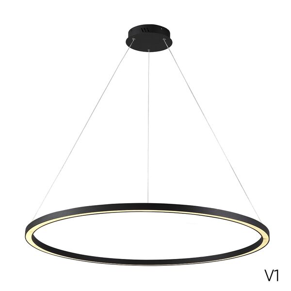 ((Люстра FORTUNA SP88W LED BLACK
