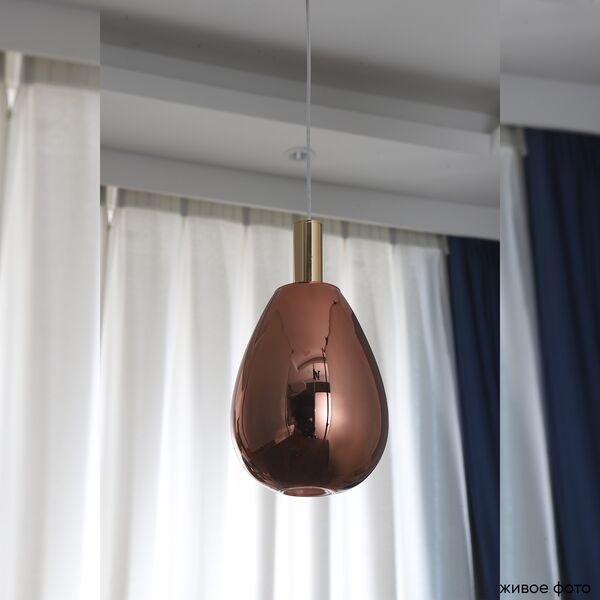 ((Светильник подвесной GAUDI SP4W LED COPPER