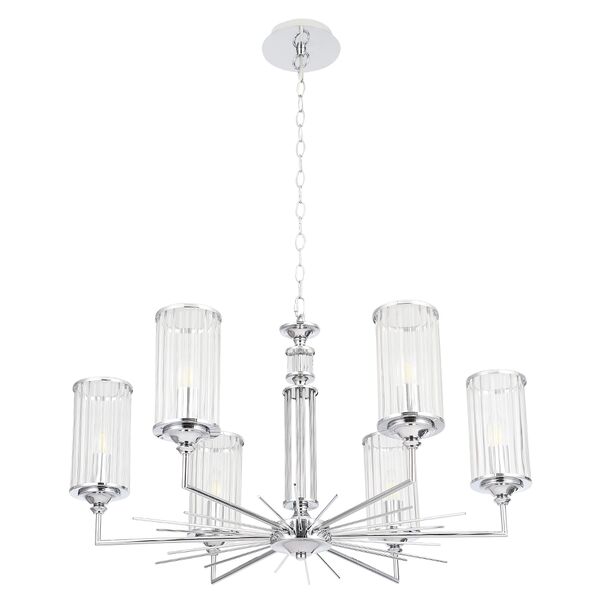 ((Люстра GLORIA SP6 CHROME