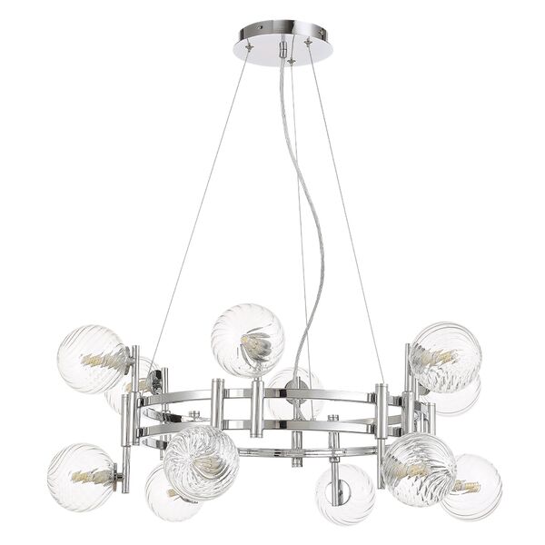 ((Люстра LUXURY SP12 CHROME