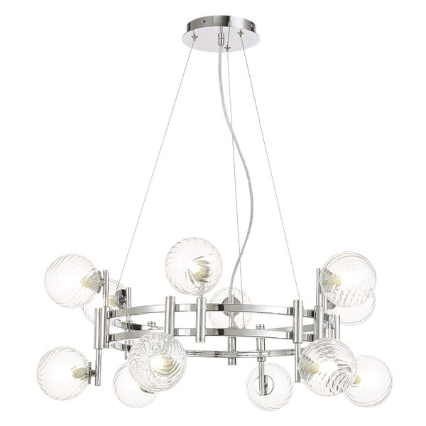 ((Люстра LUXURY SP12 CHROME