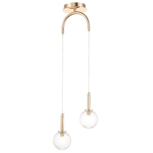 ((Светильник подвесной LUXURY SP2 GOLD