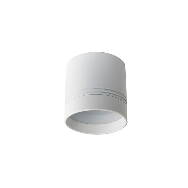 Donolux LED Barell св-к накладной, 9Вт, D79х79Hмм, 690Лм, 120°, 4000К, IP20, Ra80, PF65,220-245В,бел