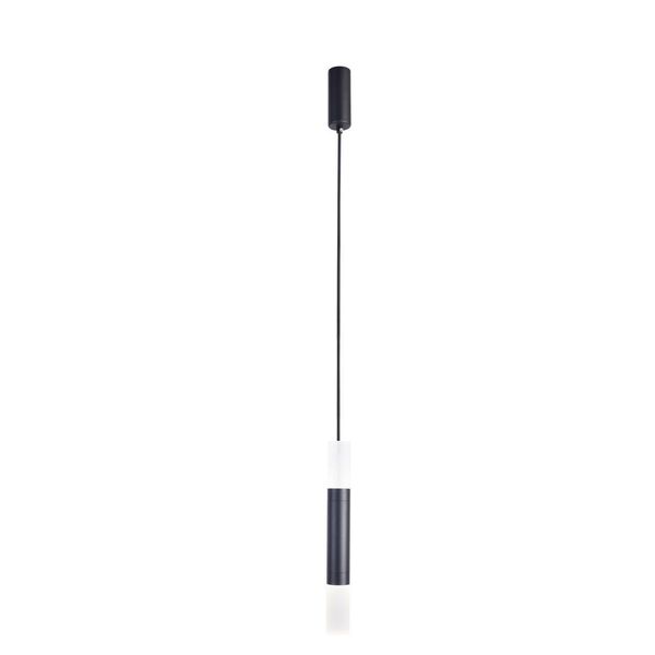 ((подвес Doppelt LED*7W, 200LM, 4000K, included каркас черного цвета, цельно-акриловые плафоны белог