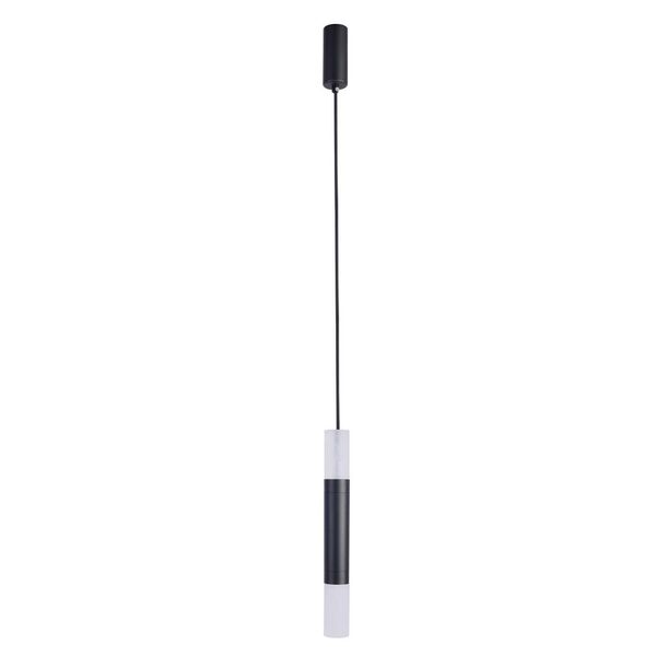 ((подвес Doppelt LED*7W, 200LM, 4000K, included каркас черного цвета, цельно-акриловые плафоны белог