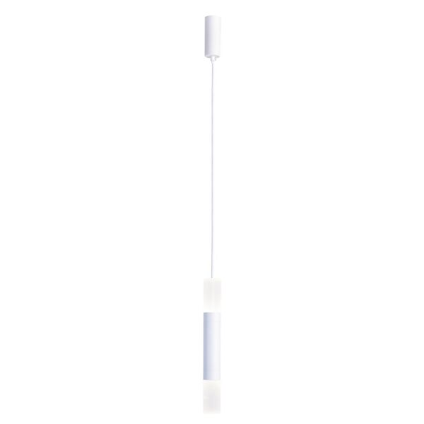 ((подвес Doppelt LED*7W, 300LM, 4000K, included каркас белого цвета, цельно-акриловые плафоны белого