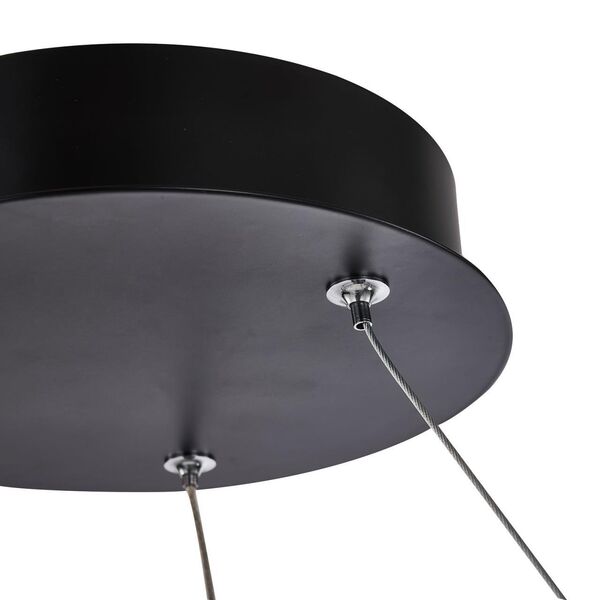 ((подвесная люстра Rota LED*59.4W, 5400LM, 4000K, included основание черного матового цвета с золоты