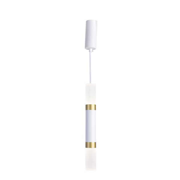 ((подвес Doppelt LED*7W, 300LM, 4000K, included каркас белого цвета, цельно-акриловые плафоны белого