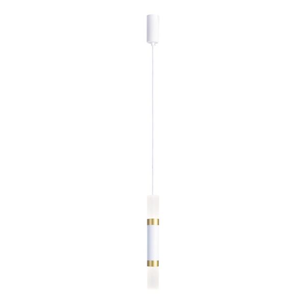 ((подвес Doppelt LED*7W, 300LM, 4000K, included каркас белого цвета, цельно-акриловые плафоны белого
