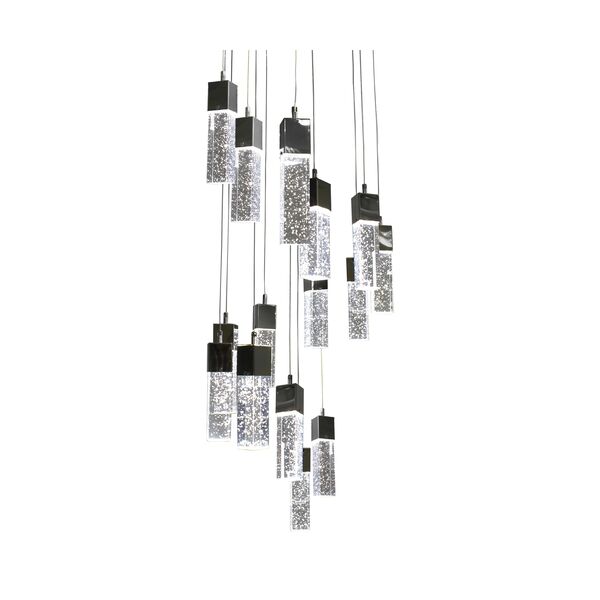 ((08510-15A,02(4000K) Подвес Аква хром d50 h300 PowerLed 75W (4000K)