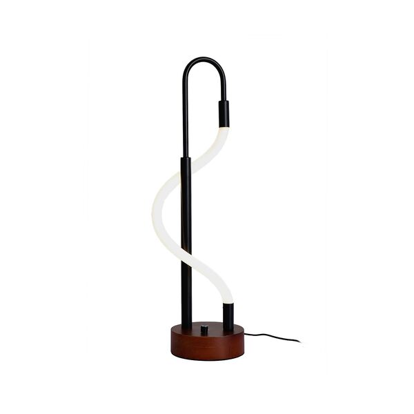 ((08040-T,19 Настольная лампа Далия черный d15 h55 Led 6W (4000K)