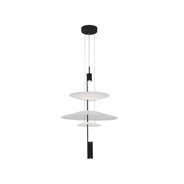 ((08403-36+50+21,19(01) Подвес Гида черный d36+50+21 h180 Led 3*3W (4000K)