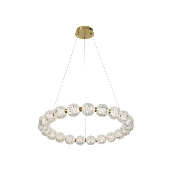 ((07629-20,20 Подвес Клоди бронза d82 h130 Led 75W (4000K)