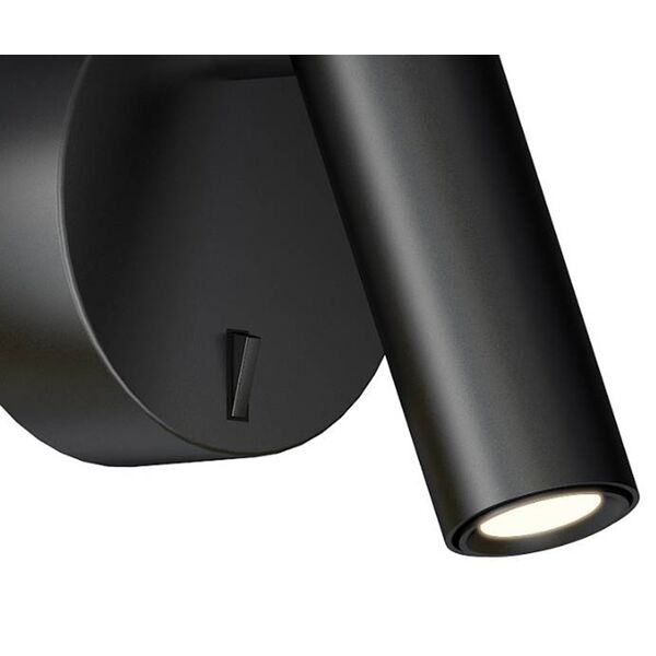 08070,19 Бра Алери черный w8,1*3,6 h11 Led 3W (3000K)