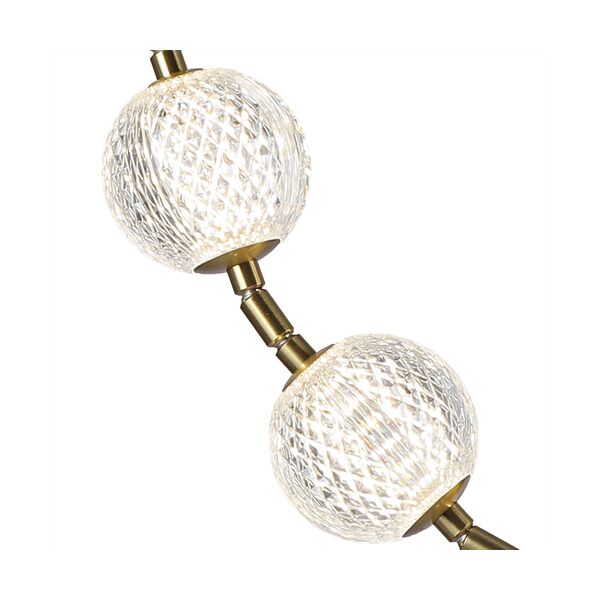 ((08038-20L,20 Подвес Амита бронза (20 плафонов) L240 Led 120W (4000K)