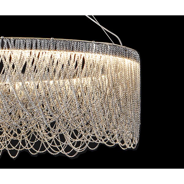 ((07671-60,02 Люстра Рикси хром d60 h142 Led 48W (3000K-6000K)