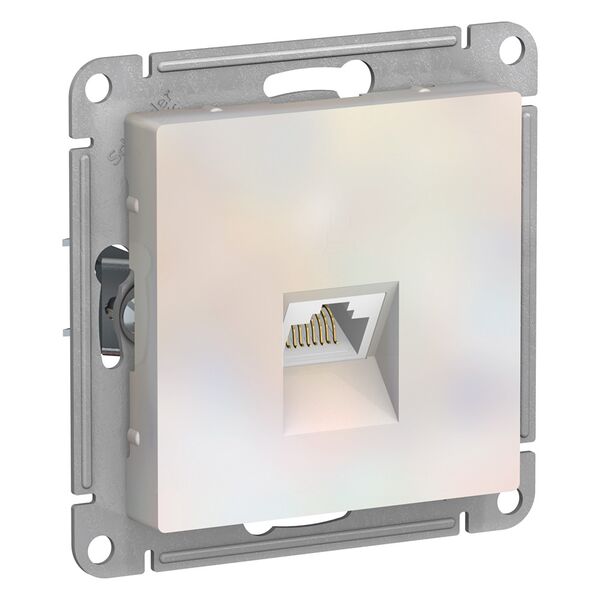 РОЗЕТКА компьютерная RJ45, ЖЕМЧУГ, ATLAS 10шт